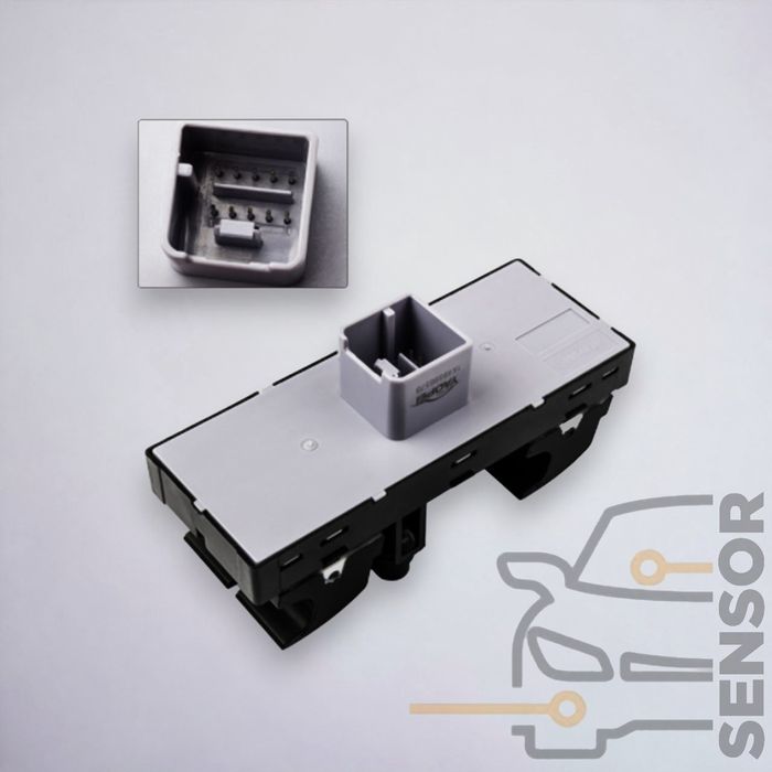 Блок кнопок склопідіймача Volkswagen 1K4959857B для водія чорний