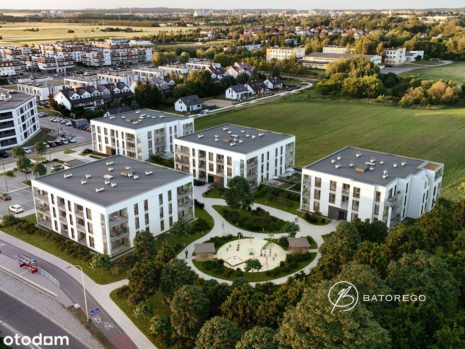 Apartament D15 2 pokoje | 40.76 m² | Niska zabudowa z windą | Batorego