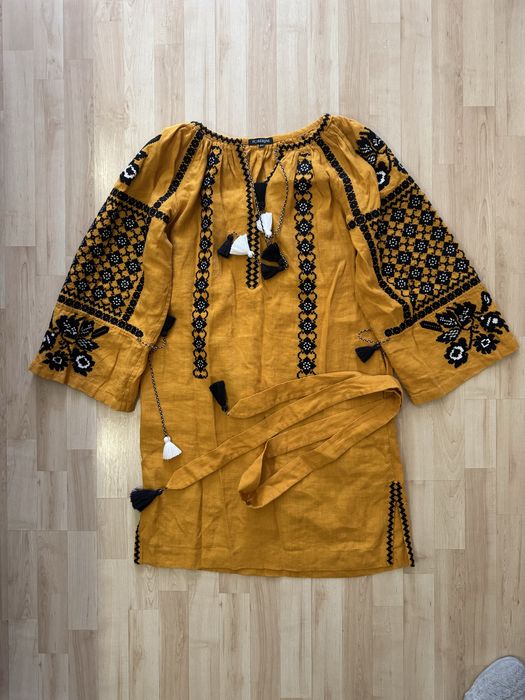 Вишиванка Foberini, сукня вишиванка міді,   розмір М.