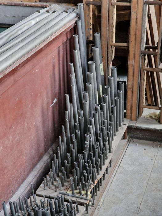 Organy kościelne 11 głosowe I+P J.M.V. Haas mechaniczne piszczałkowe