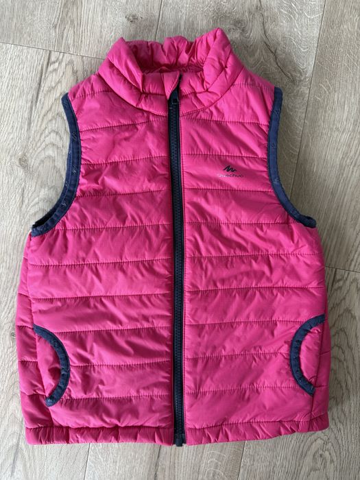 Bezrękawnik ocieplacz dla dziewczynki 116 Decathlon