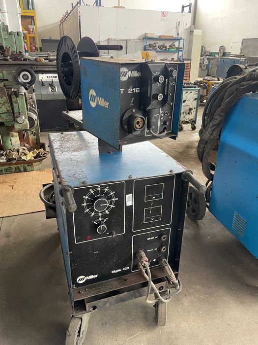 Semi automática MILLER MIGBLU 420