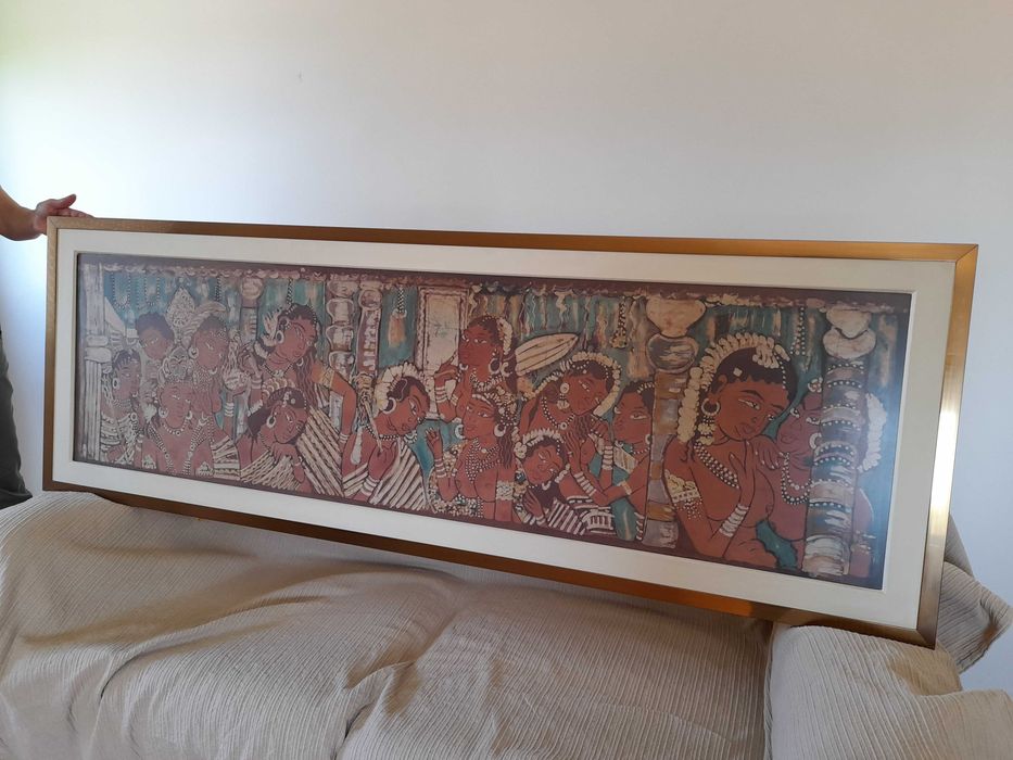Batik tecido indiano
