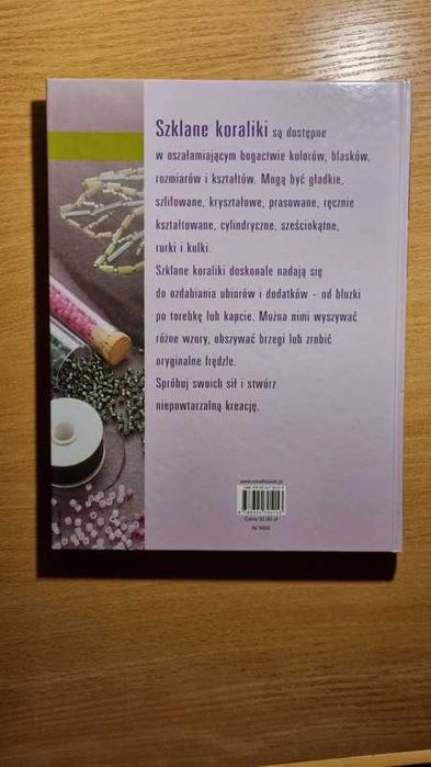 Książka hobby "Ozdabiamy koralikami"