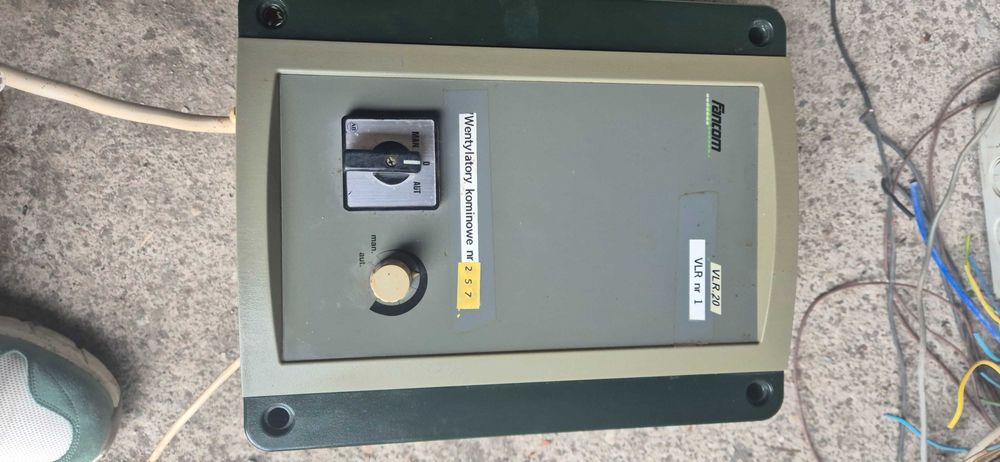 2x Fancom Fancom VLR.20 regulator mocy jednofazowy