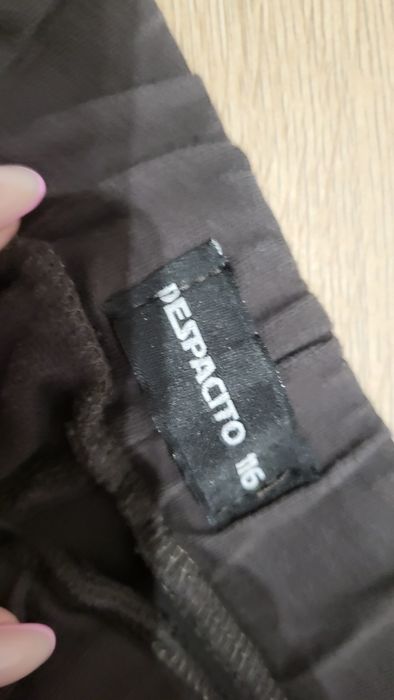 Spodnie Despacito 116 czekoladowe