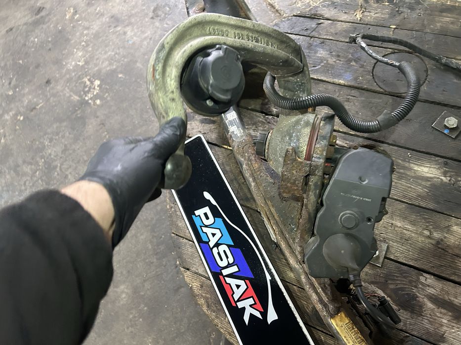 Hak elektryczyny bmw e90 e91 westfalia wysylka kompletna belka