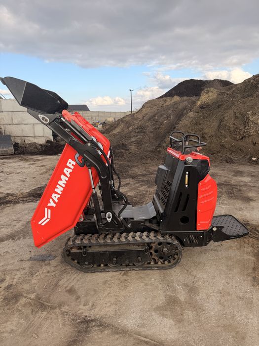 Yanmar taczka samozaładowcza wozidło na gąsiennicy