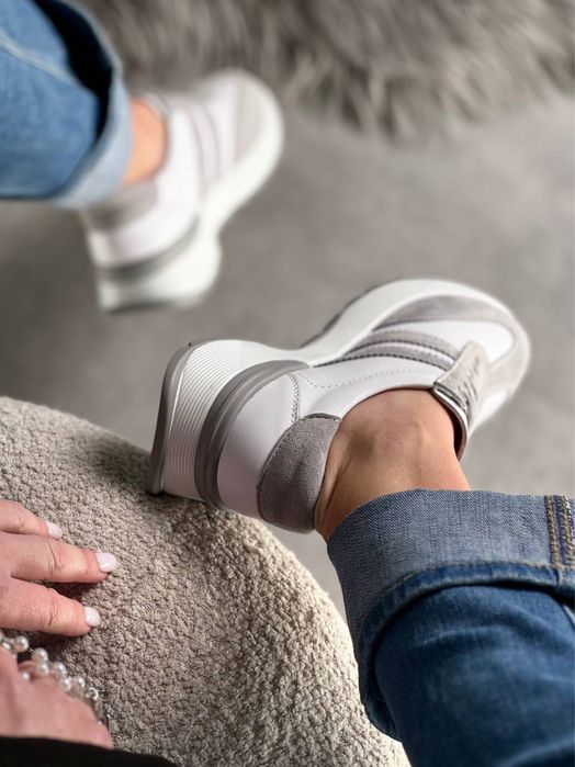 Кросівки натуральна шкіра/замша