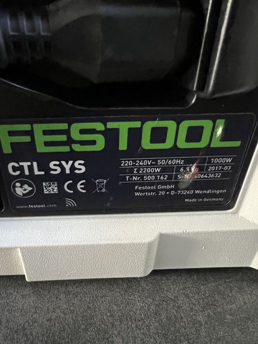 Пилосос Festool CTL SYS