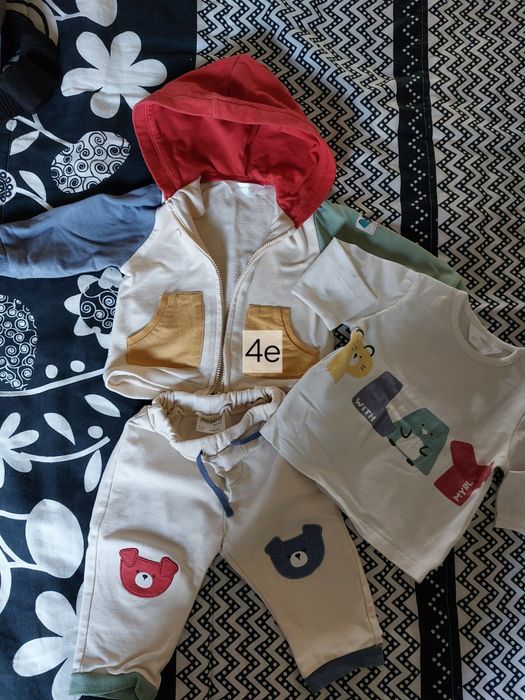 Roupa de bebé menino até aos 9 meses