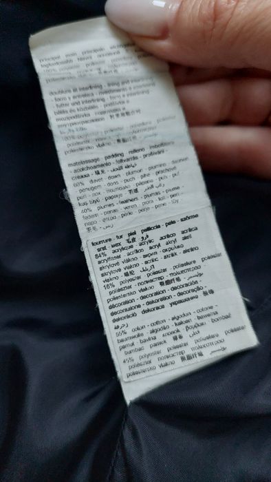 kurtka damska, płaszcz puchowy, Promod r. 40