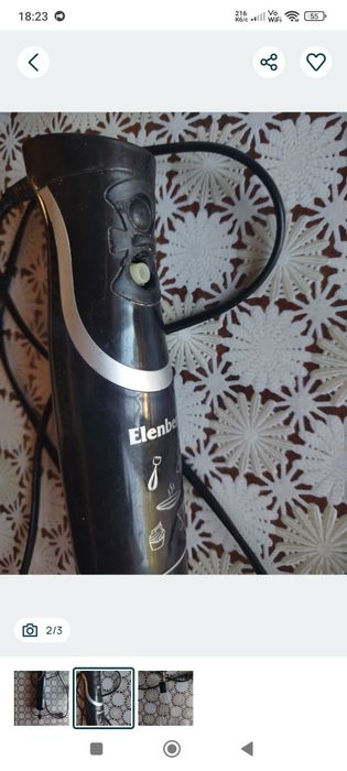Продам блендер elenberg