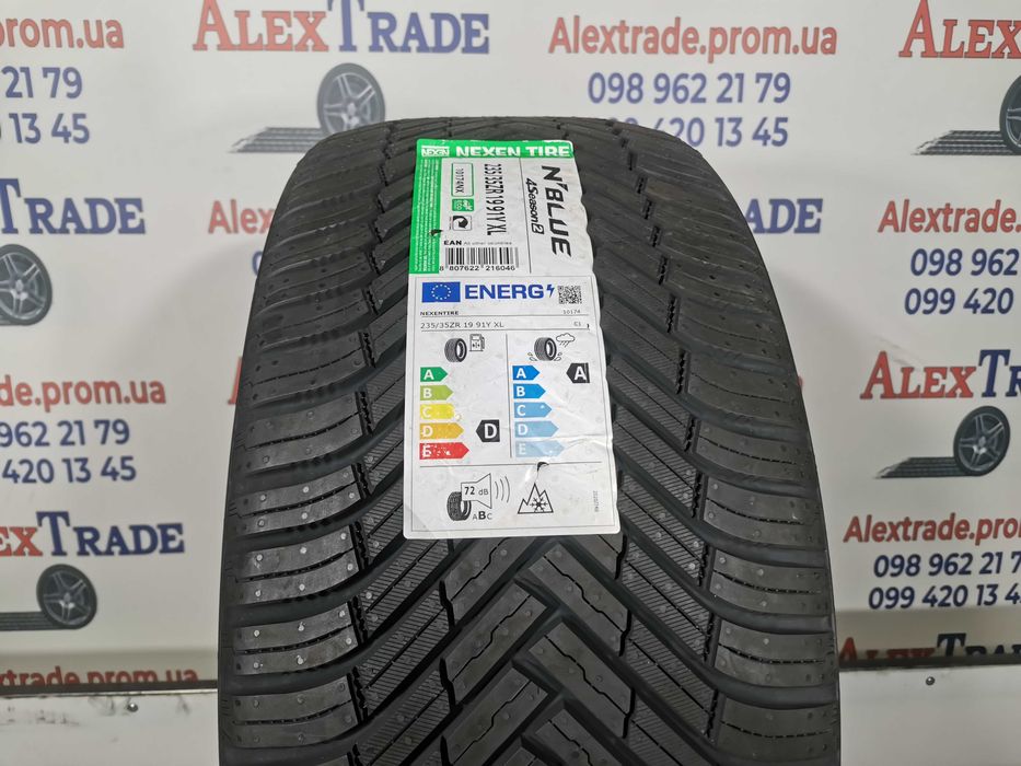 235/35 R19 Nexen N'Blue 4Season 2 одна нова шина 2024 рік
