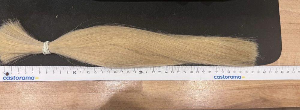 Włosy naturalne blond