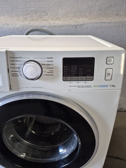 Pralka Samsung ecobubble 6-7 kg slim