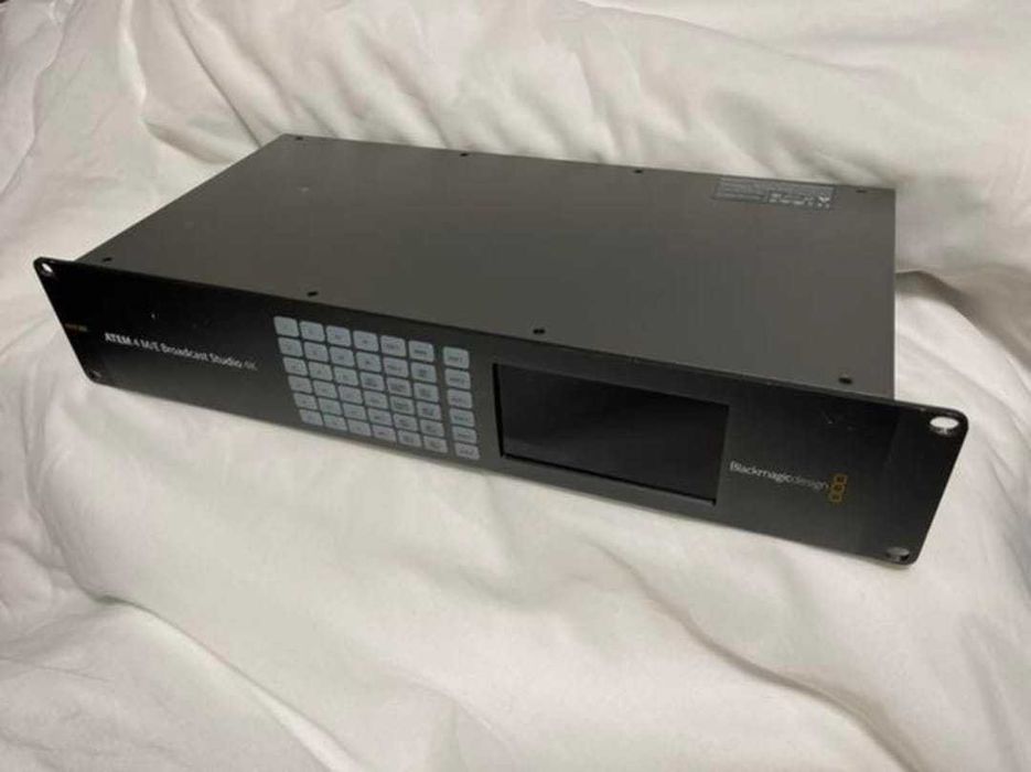 Captura e reprodução Blackmagic Design Atem 2 Me Production Studio 4k