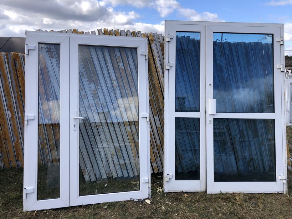 Drzwi zewnetrzne PCV 150x212 okazja