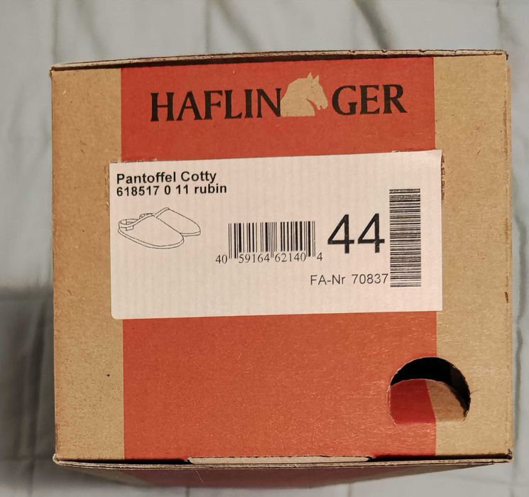 Pantufas Haflinger - Pantoffel Cotty (44)