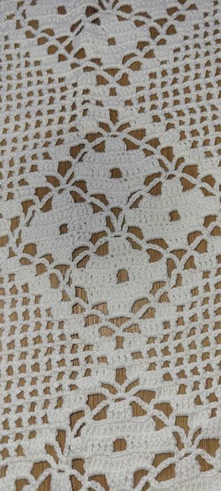 Colcha de Casal em Croché Manual - 1,80m x 2,00m (Impecável)