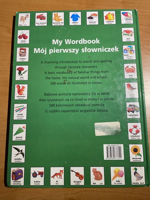 „Mój pierwszy słowniczek - My Wordbook” Van Gool, angielski dla dzieci