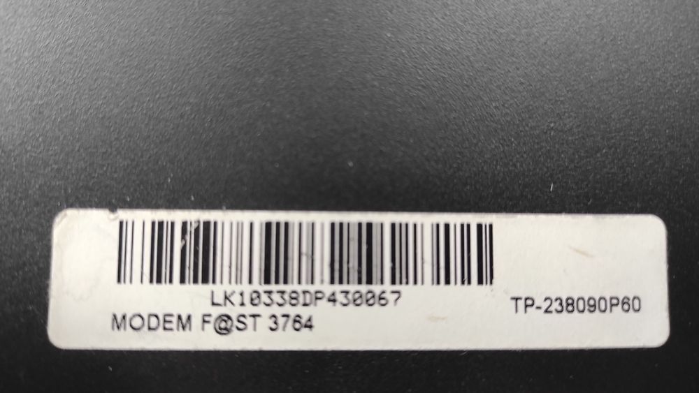 Router wifi modem ADSL Sagem Sagemcom FAST 3764