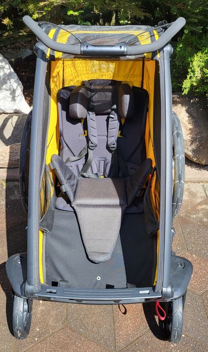 Przyczepka rowerowa Thule Chariot Sport 1 yellow  + Supporter