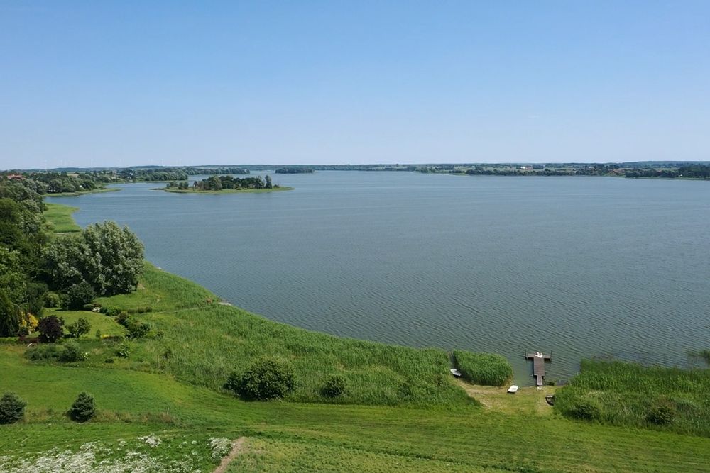 Działka nad Jeziorem Dzierzgońskim – 905 m² – pierwsza linia zabudowy – Górowychy - Widok 2