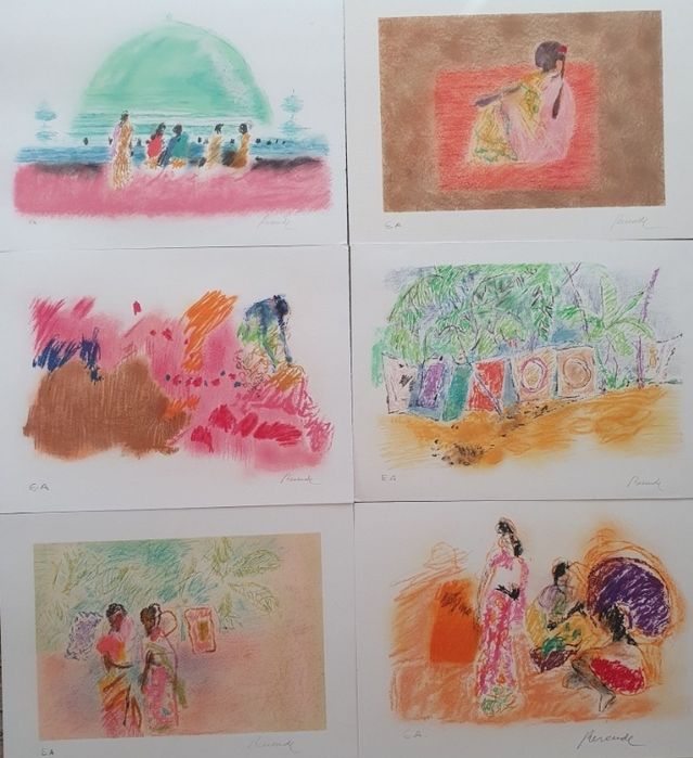 Invulgares serigrafias de Júlio Resende e colecção Goa