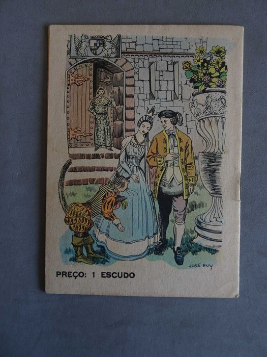 Antigo livro infantil - O Gato das Botas nº 3 - Colecção Pinguim