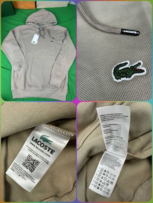 Bluza męska karl armani premium lacoste OUTLET  z kapturem