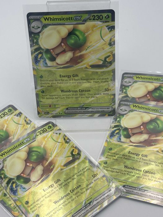 Whimsicott ex 005/086 – Near Mint – White Flare WHT