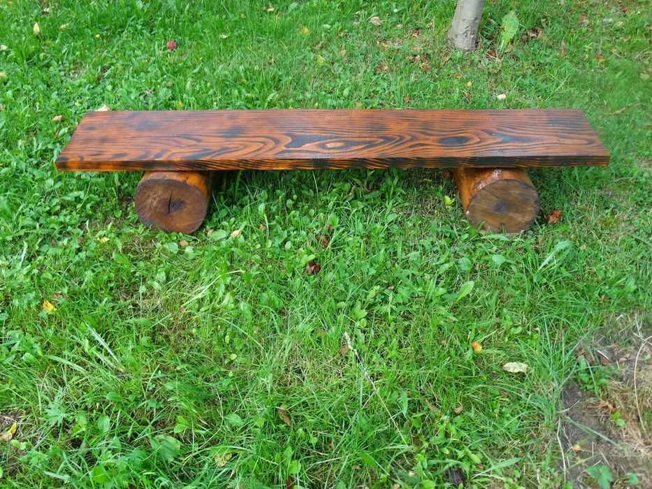 Ławka ogrodowa do ogniska
