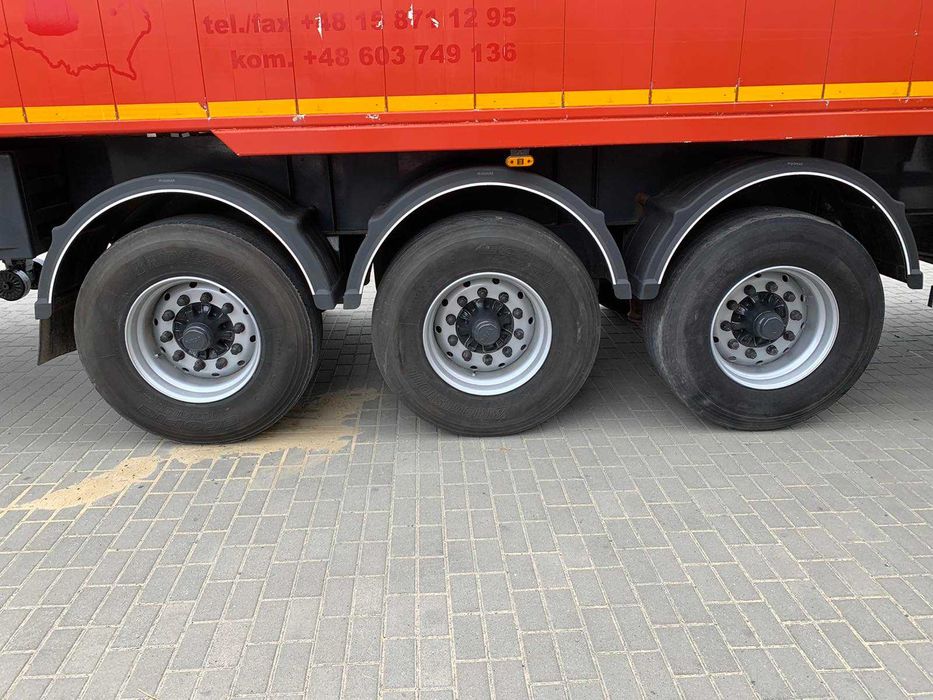 Напівпричіп самоскид Mega, intrax, 56м3, 2009 р, 6.8 т, алюмінієвий