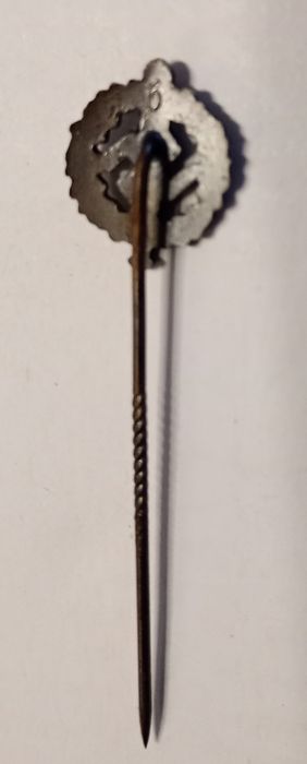 Militaria de Trincheira. Werhmatch S.A.documento e Pin