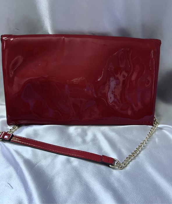 Лакована червона сумка Nine West