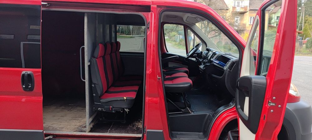 Fiat Ducato doka brygadówka  iveco brygadowy 7 osobowy osp euro 5 l2h1