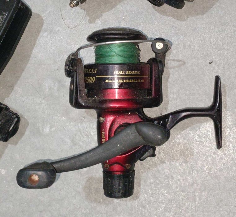 molinetes ou carretos, Lote de 9