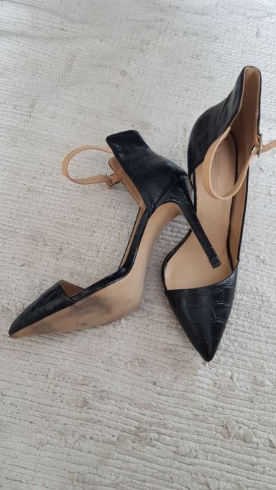Czółenka szpilki Zara basic 39