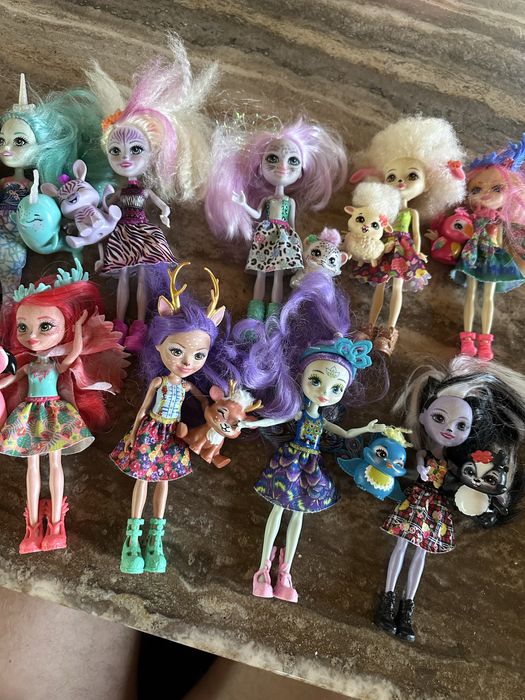 Enchentimals ляльки зі звірятами