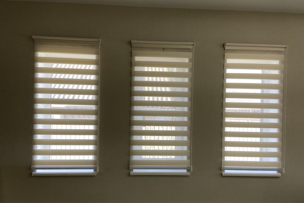 Ролети День - ніч / однотонні / рулонні штори / роллети / жалюзі