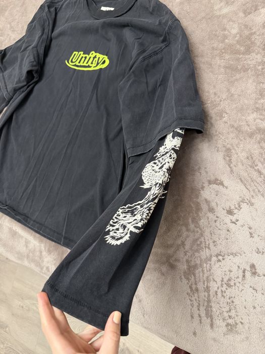 Лонгслів H&M X Heron Preston H2 Double-Layered Shirt