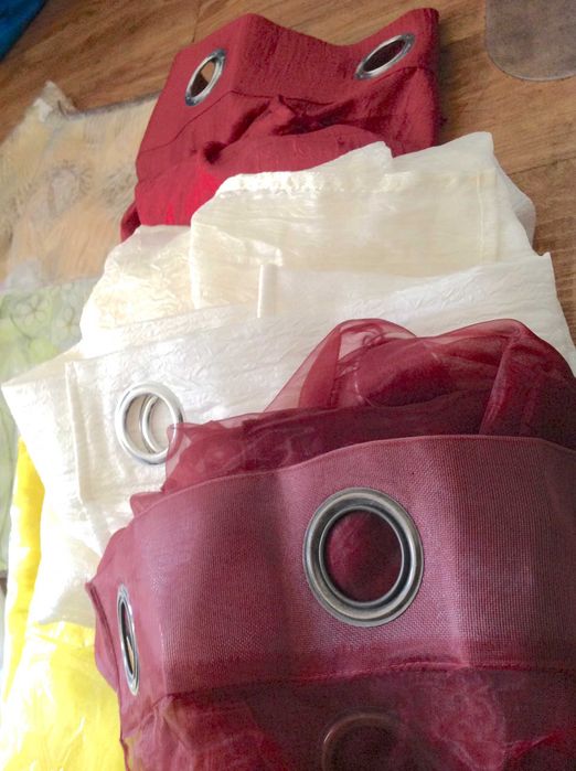 OPORTUNIDADE: Conjunto De 12 Cortinas e Cortinados NOVOS