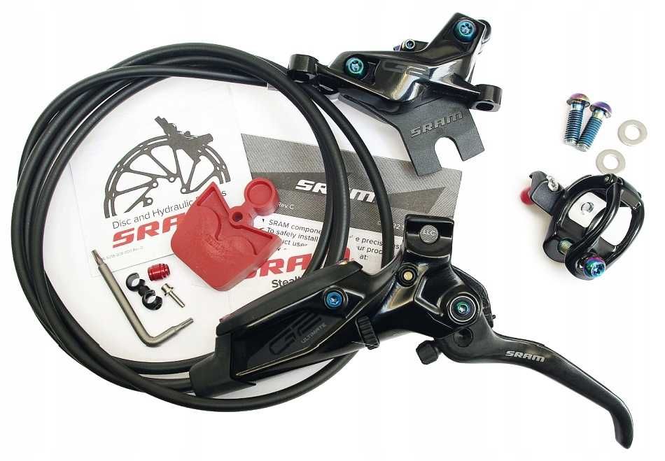 Hamulec Sram G2 ULTIMATE RAINBOW 4-tłoczki 2000mm, BOX NOWY