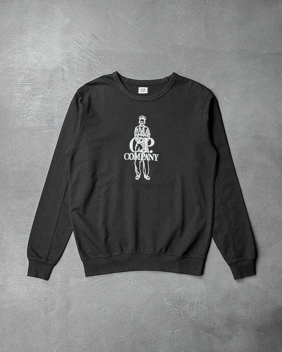 Світшот C.P. Company Embroidery Sweatshirt Black
