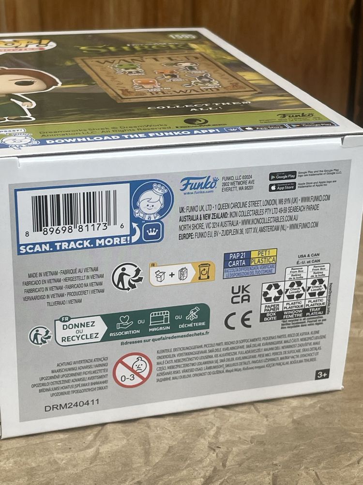 Фанко поп Принцеса Фіона Шрек / Funko pop Princess Fiona 2024 Shrek ...