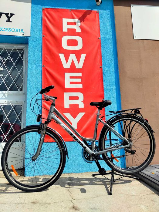 NOWY STORM MARATHON LADY Koła 28 Shimano Tourney