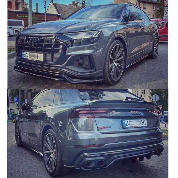 Тюнінг Audi SQ8 / Q8 S-line обвіс сплітер пороги дифузор спойлер