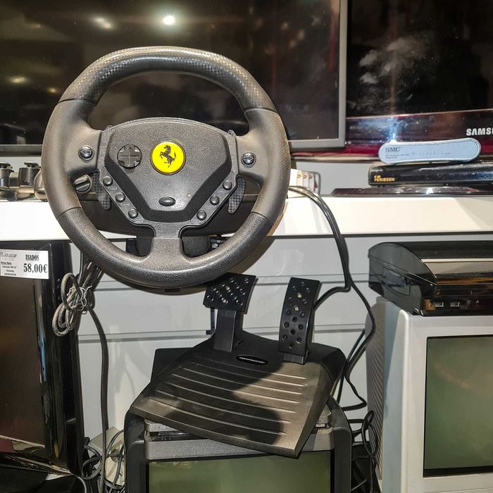 Volante Thrustmaster Enzo Ferrari Force GT – PS2 (Force Feedback)
