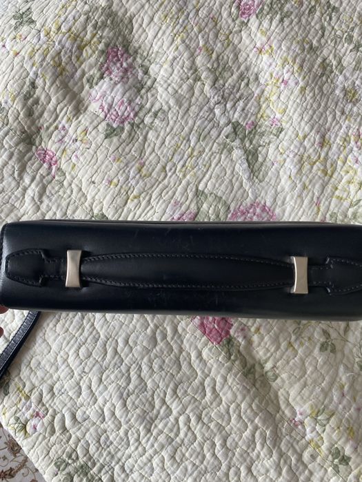 Барсетка из кожи Neri Karra